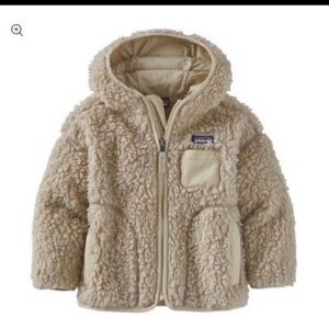Patagonia Infant/Toddler Retro Pile Fleece Jacket - Cream size 4T